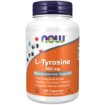 Now L Tyrosine 500mg Caps 120's